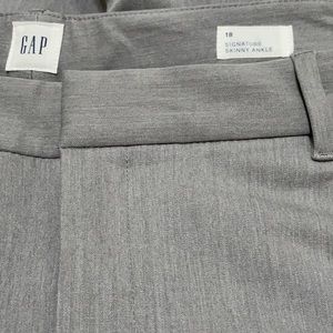 Gap Signature Skinny Ankle Dress Pants Slacks 18